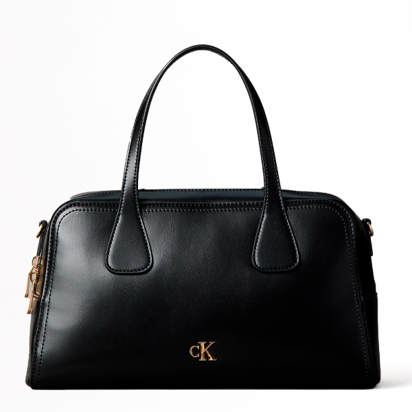 Calvin Klein Sac de bowling avec accessoires monogramms - U Noir- Ref 126 €